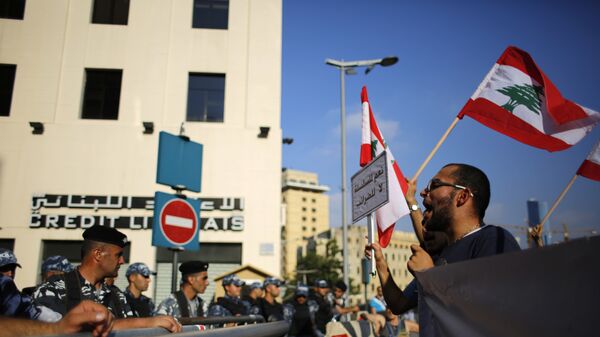 Протест у Бејруту - Sputnik Србија