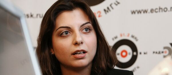 Glavni urednik televizije RT i agencije Sputnjik Margarita Simonjan Glavni urednik televizije RT i agencije Sputnjik Margarita Simonjan - Sputnik Srbija