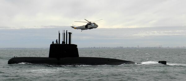 Аргентинска подморница Сан Хуан у близини Буенос Аиреса - Sputnik Србија