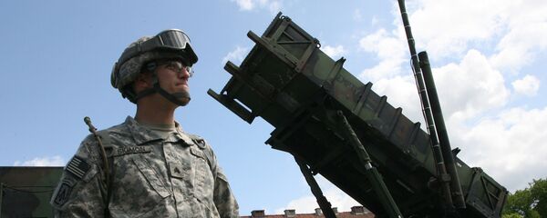 Protivraketni odbrambeni sistem Patriot u poljskom gradu Morag - Sputnik Srbija