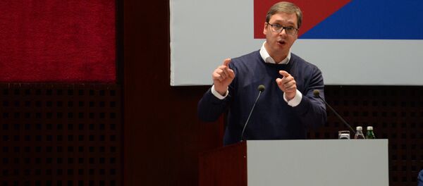 Aleksandar Vučić na sednici Glavnog odbora SNS-a - Sputnik Srbija