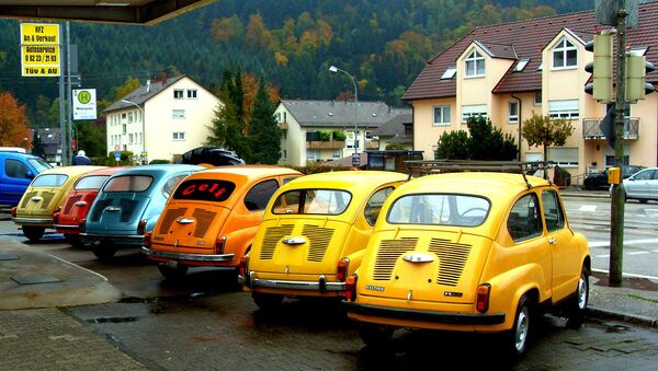 Заставе 750 - популарне Фиће на паркингу у Немачкој - Sputnik Србија