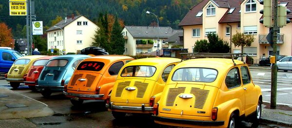Заставе 750 - популарне Фиће на паркингу у Немачкој - Sputnik Србија