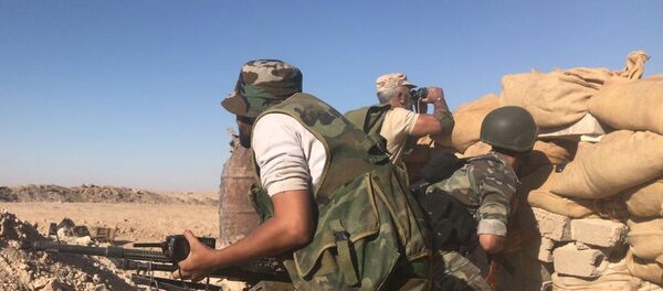 Борци сиријске војске у области Дејр ел Зора - Sputnik Србија