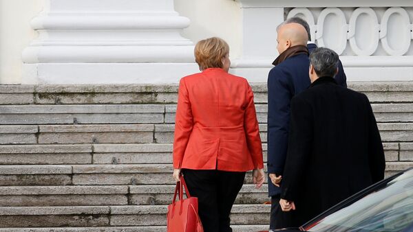 Немачка канцеларка Ангела Меркел након неуспеха формирања коалиције у Берлину - Sputnik Србија