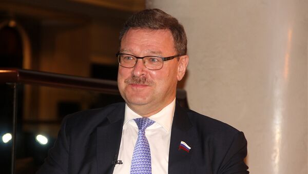 Председник Одбора за међународне послове Савета федерације Русије Константин Косачов - Sputnik Србија