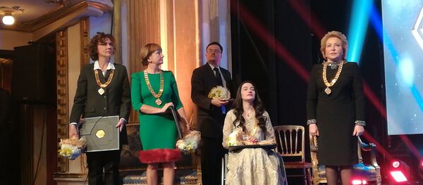Dodeljivanje nagrade Valentini Matvijenko - Sputnik Srbija