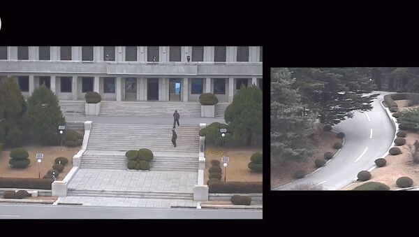 Објављен снимак бекства севернокорејског војника - Sputnik Србија