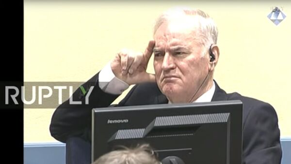Ratko Mladić tokom izricanja presude u Hagu - Sputnik Srbija
