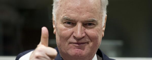 Ratko Mladić pred izricanje presude u Hagu Ratko Mladić pred izricanje presude u Hagu - Sputnik Srbija