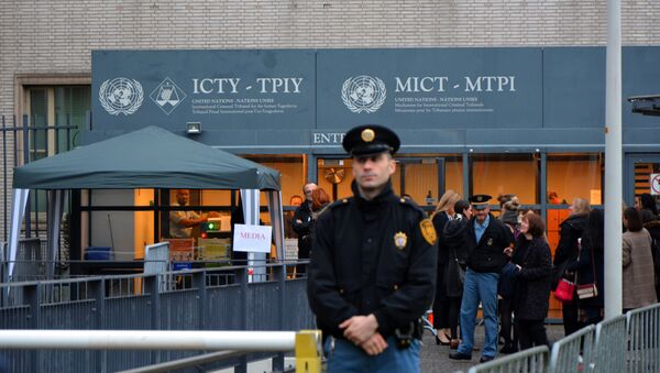 Улаз у Међународни суд за ратне злочине у СФРЈ у Хагу - Sputnik Србија