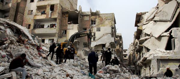 Рушевине у граду Арихи, Сирија - Sputnik Србија