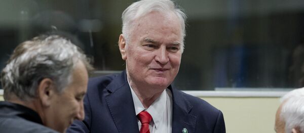 Ratko Mladić u Haškoj sudnici Ratko Mladić u Haškoj sudnici - Sputnik Srbija