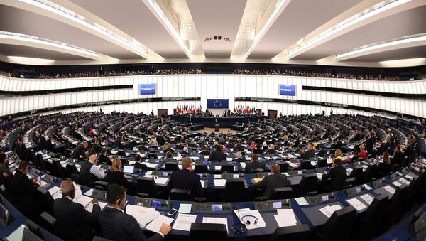 Pogled na salu Evropskog parlamenta u Strazburu - Sputnik Srbija