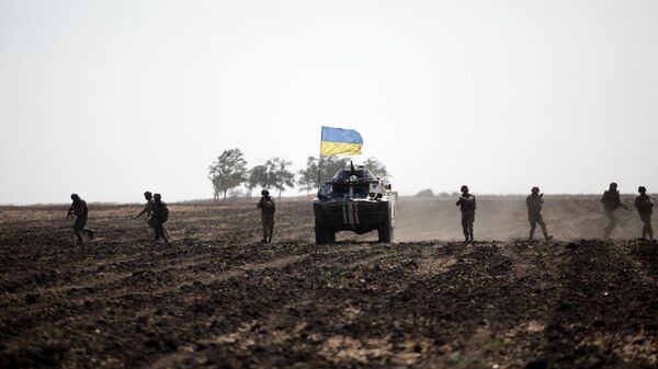 Оружане снаге Украјине током операције на Истоку Украјине - Sputnik Србија