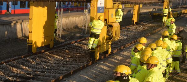 Почели радови на прузи Београд-Будимпешта - Sputnik Србија