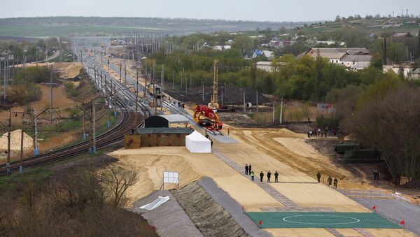 Izgradnja železničke pruge oko Ukrajine - Sputnik Srbija