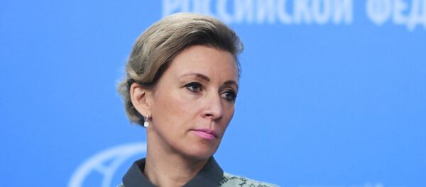Портпарол Министарства спољних послова Русије Марија Захарова - Sputnik Србија