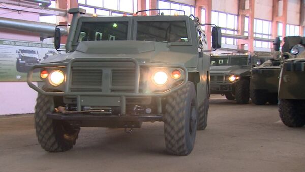 Ruska oklopna vozila „Tigar” - Sputnik Srbija