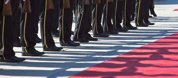 Албански гардисти Албански гардисти - Sputnik Србија