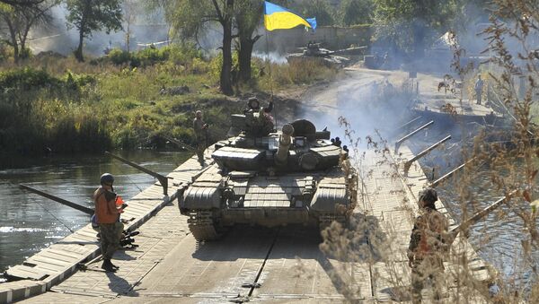 Tenk ukrajinske vojske - Sputnik Srbija