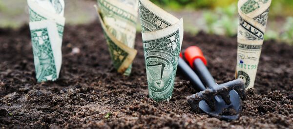 Pad dolara - ilustracija Pad dolara - ilustracija - Sputnik Srbija