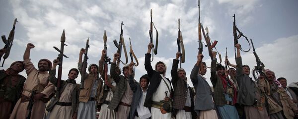 Pobunjenici u Jemenu Pobunjenici u Jemenu - Sputnik Srbija
