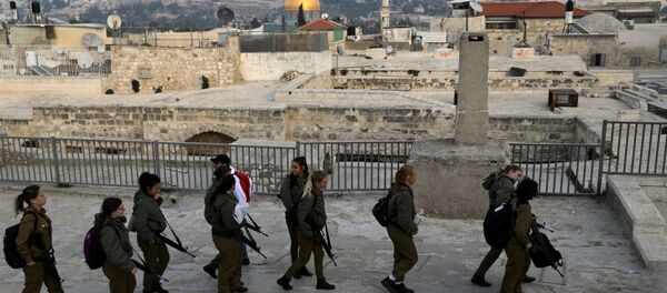 Izraelski vojnici u Starom gradu u Jerusalimu - Sputnik Srbija