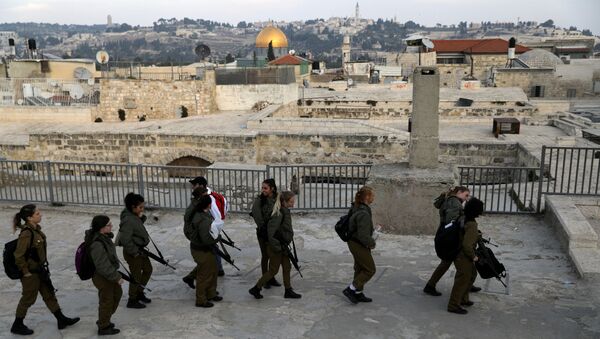 Izraelski vojnici u Starom gradu u Jerusalimu - Sputnik Srbija
