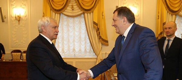Председник Републике Српске Милорад Додик борави у службеној посети Санк-Петербурга Георгијем Полтавченком, Председник Републике Српске Милорад Додик борави у службеној посети Санк-Петербурга Георгијем Полтавченком, - Sputnik Србија