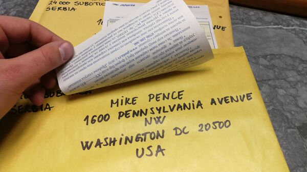 Pismo Borisa Malagurskog američkom potpredsedniku Majku Pensu sa kopijom filma „Kosovo: Momenat u civilizaciji“  - Sputnik Srbija