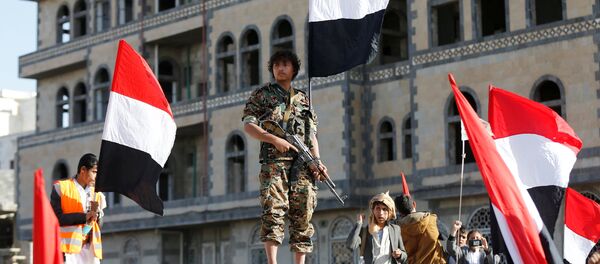 Pobunjenici Huti u gradu Sana, Jemenu - Sputnik Srbija