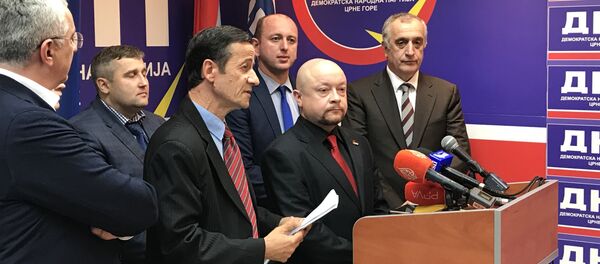 Делегације Родине на конференцији за новинаре са ДФ-ом - Sputnik Србија