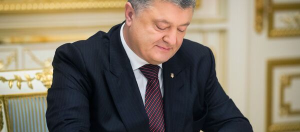 Председник Украјине Петро Порошенко - Sputnik Србија