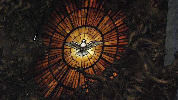Vitraž iz Bazilike Svetog Petra u Vatikanu - Sputnik Srbija