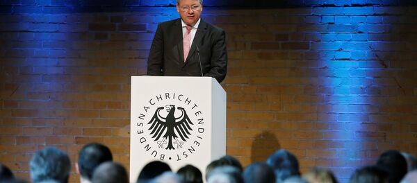 Директор немачке обавештајне службе (БНД) Бруно Кал говори на обележавању годишњице оснивања службе у Берлину - Sputnik Србија