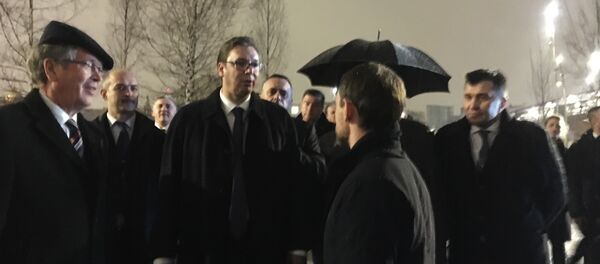Ambasador Rusije u Srbiji Aleksandar Čepurin i predsednik Srbije Aleksandar Vučić u Moskvi 18.12.2017 Ambasador Rusije u Srbiji Aleksandar Čepurin i predsednik Srbije Aleksandar Vučić u Moskvi 18.12.2017 - Sputnik Srbija
