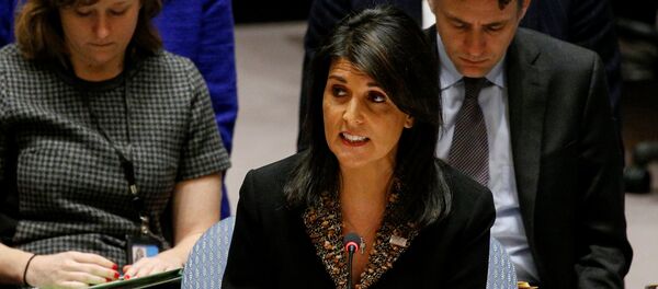 Stalni predstavnik SAD u UN Niki Hejli - Sputnik Srbija