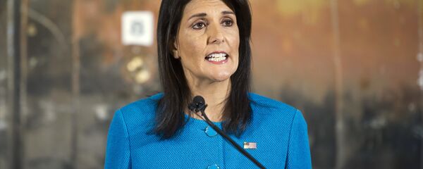 Stalna predstavnica SAD u UN Niki Hejli - Sputnik Srbija