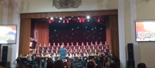 Хор Александров наступа за председника Србије - Sputnik Србија