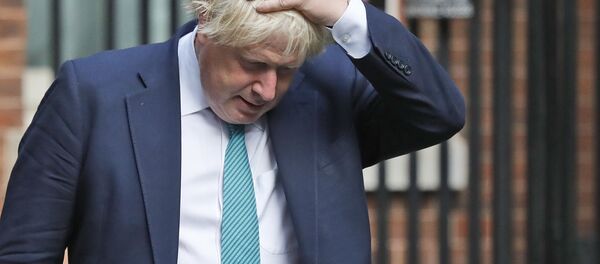 Министр иностранных дел Великобритании Борис Джонсон Министр иностранных дел Великобритании Борис Джонсон - Sputnik Србија