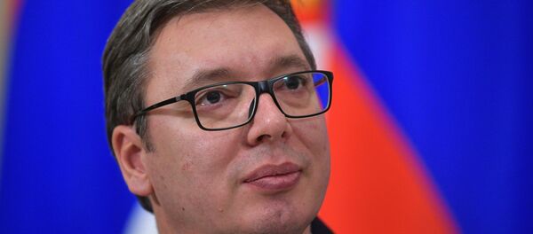 Председник Србије Александар Вучић Председник Србије Александар Вучић - Sputnik Србија