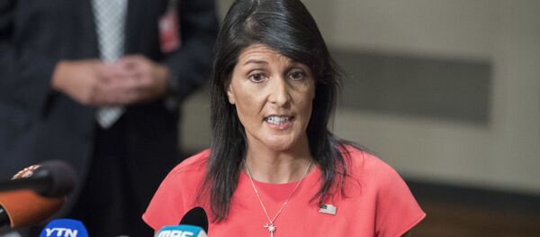 Стална представница САД у УН Ники Хејли Стална представница САД у УН Ники Хејли - Sputnik Србија