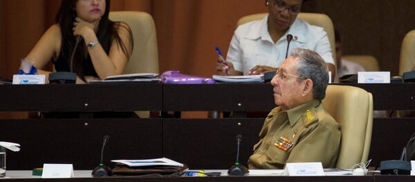 Raul Kastro na zasedanju kubanskog parlamenta. Raul Kastro na zasedanju kubanskog parlamenta. - Sputnik Srbija