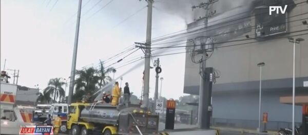 Požar, Filipini Požar, Filipini - Sputnik Srbija