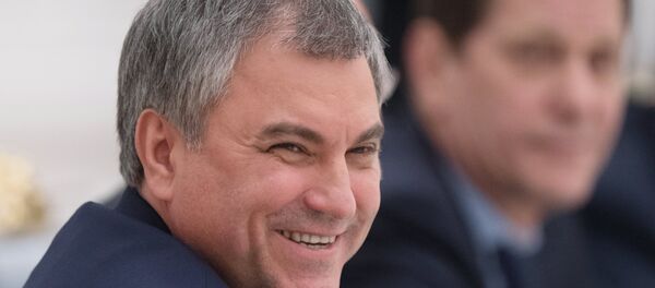 Predsednik Državne dume RusijeVjačeslav Volodin - Sputnik Srbija