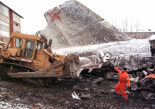 Авионска несрећа у сибирском граду Иркутск 1997. године Авионска несрећа у сибирском граду Иркутск 1997. године - Sputnik Србија