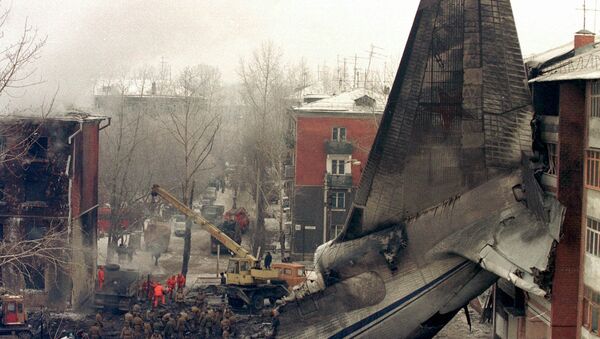 Авионска несрећа у сибирском граду Иркутск 1997. године - Sputnik Србија