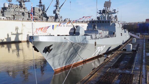 Нова руска фрегата Адмирал Макаров - Sputnik Србија