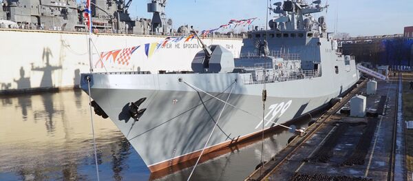 Нова руска фрегата Адмирал Макаров - Sputnik Србија